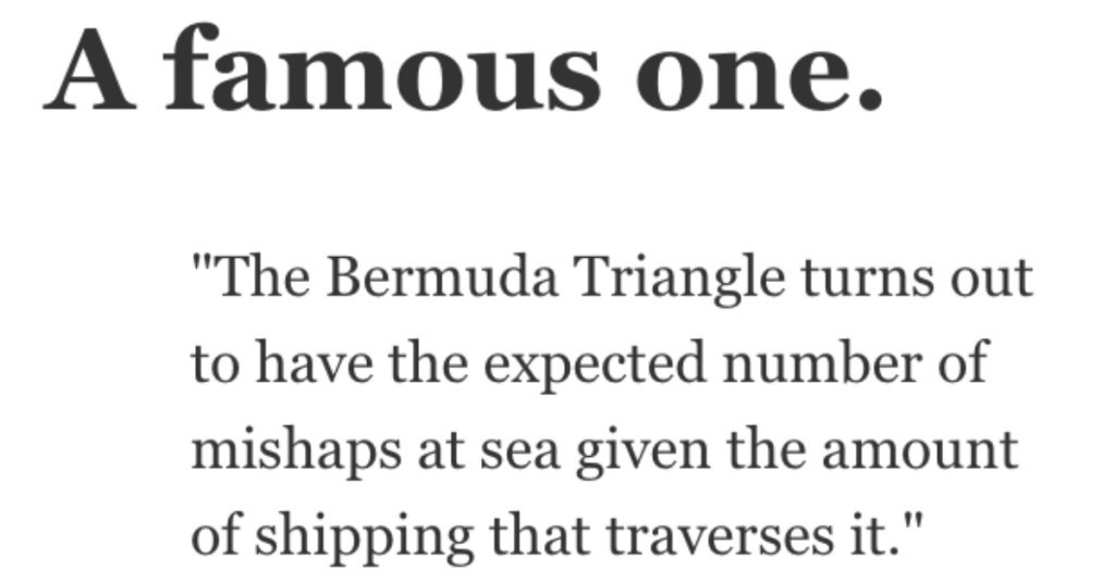 The Famous One Bermuda Triangle People Talk About “Mysteries” That Have Actually Already Been Solved