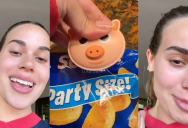 “Almond Mom” Uses Piggy “Oinking” Chip Clips to Shame Her Daughter for Snacking, So She Puts Mom On Blast