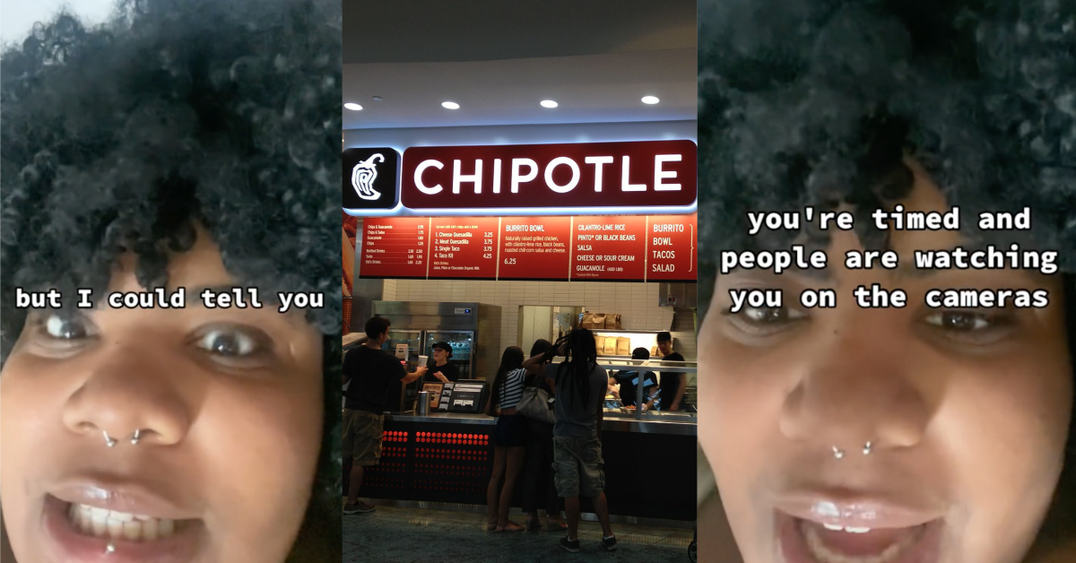 TikTokChipotleTimingEmployees A Former Chipotle Worker Said Employees That Work Online Order Stations Are Timed