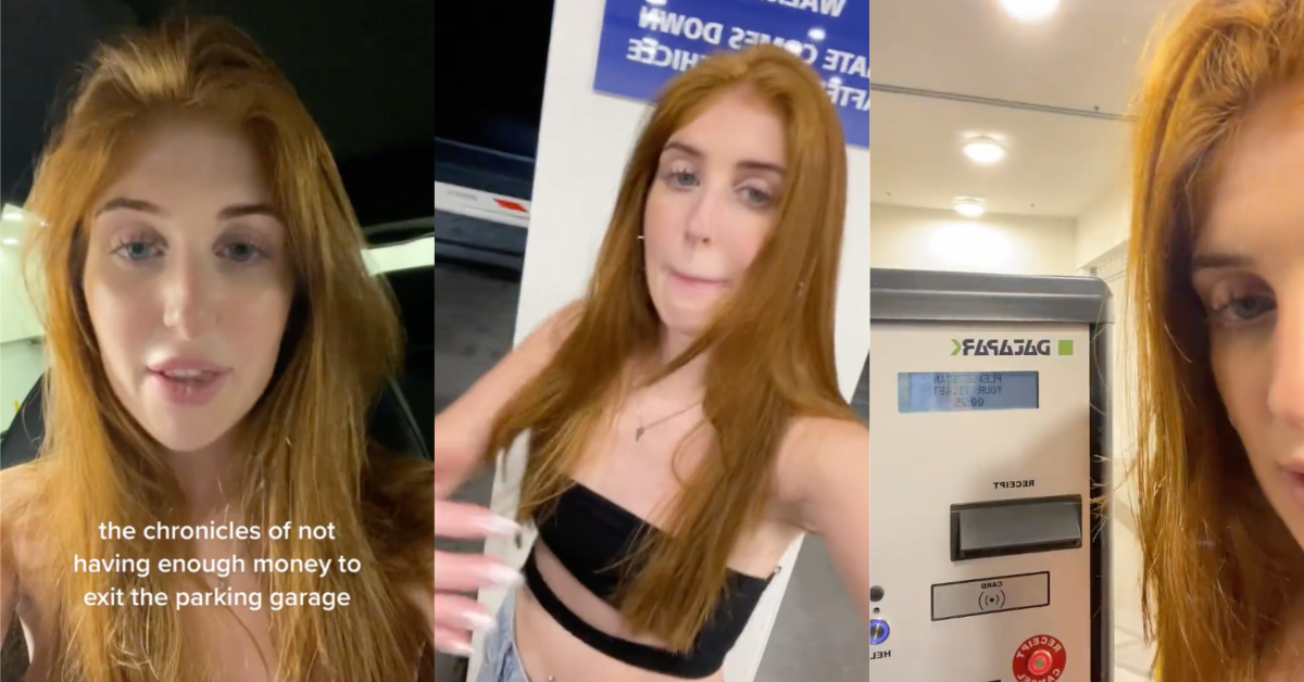 'I Have $0.' A Woman Got Stuck in a Parking Garage Because She Didn't Have the Money to Get Out.