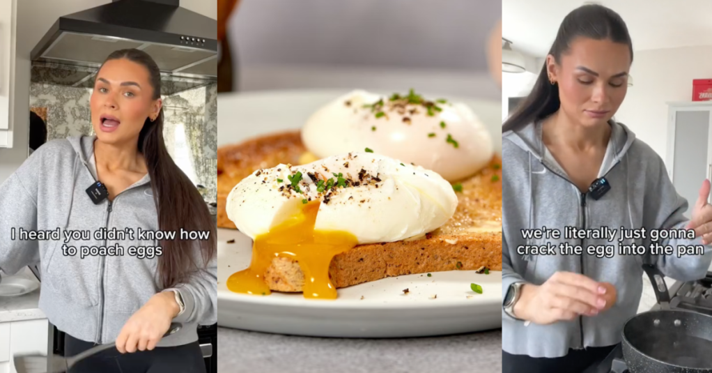 TikTokker Shows How to Make a Perfect Poached Egg