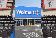 Walmart now Sells Baskets for $7 After Removing Plastic Bags. Would You Buy One?
