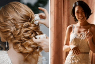 Brides Are Jumping On The Trend Of A “Mid-Wedding Chop” Haircut. Here’s Why And Three Tips You Need To Know.