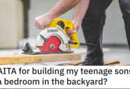 ‘She has multiple safety concerns’. Man Wants to Know if He’s Wrong for Building His Sons a Bedroom in the Backyard That His Ex Doesn’t Approve Of