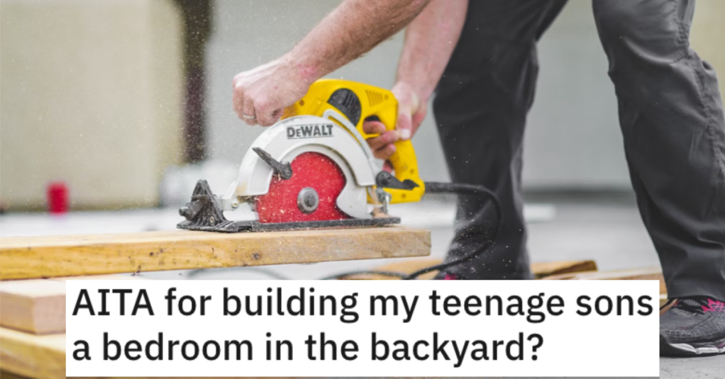 'She has multiple safety concerns'. Man Wants to Know if He’s Wrong for Building His Sons a Bedroom in the Backyard That His Ex Doesn't Approve Of