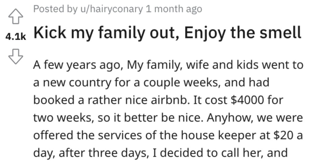 'The place will stink to high heaven.' A Man Got Petty Revenge After His Family Was Kicked Out of an Airbnb