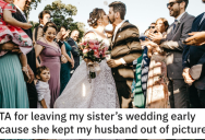 Is He Wrong for Leaving His Sister’s Wedding Because His Husband Was Left Out of the Pictures? Here’s What People Said.