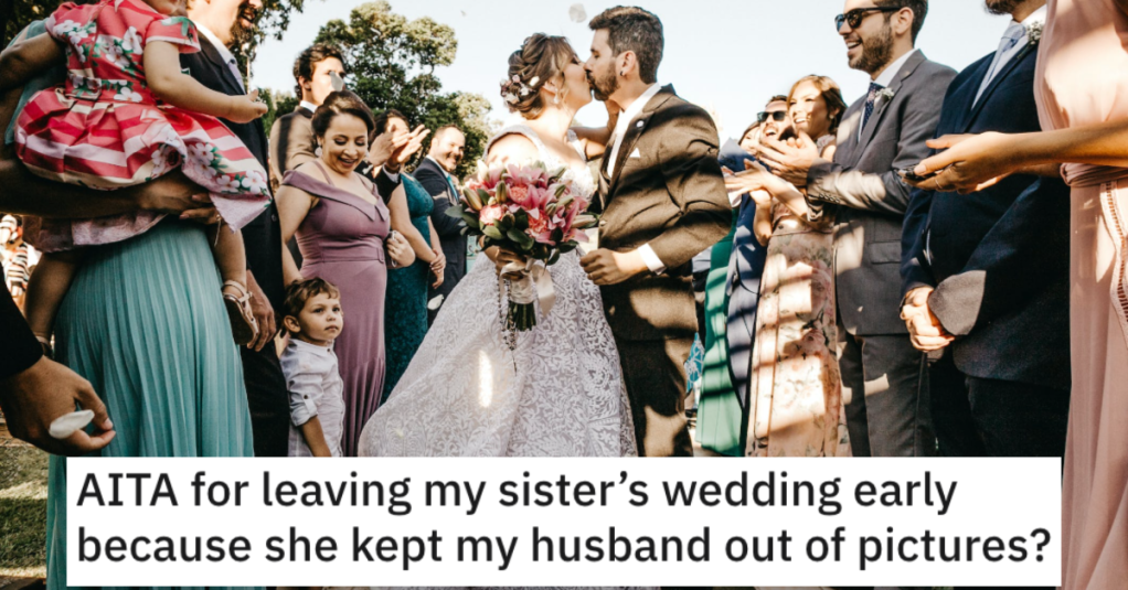 Is He Wrong for Leaving His Sister’s Wedding Because His Husband Was Left Out of the Pictures? Here’s What People Said.