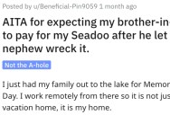 Man Asks if He’s Wrong for Expecting His Brother-In-Law to Pay for a Wrecked Seadoo