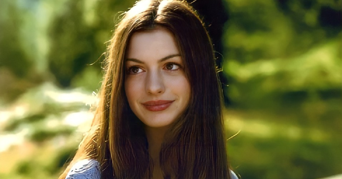 AnneHathaway16 My 16 year old self wanted to respond with this film. The Gross, Creepy Question A Reporter Asked Teenage Anne Hathaway