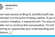 Microsoft Has Decided To “Lobotomize” It’s Rebellious AI