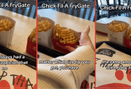 ‘Chick-Fil-A FryGate!’ One Customer Says The Chain Gives You The Same Amount Of Fries No Matter The Size