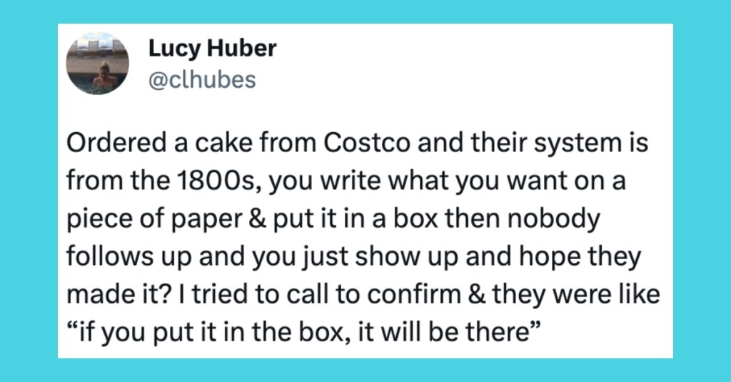 A Woman Got an Earful After Questioning How Cakes Are Made at Costco