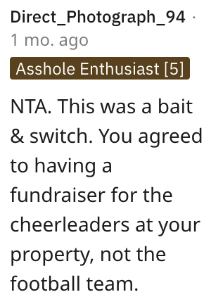 Screen Shot 2023 05 07 at 9.46.37 AM copy Some people spent upwards of hundreds of hours. She Agreed To Let A Fundraiser Use Her Property And Then Said No When The Intention Changed. Is She Wrong?