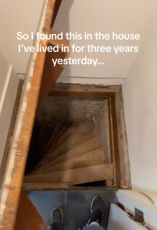 Screen Shot 2023 07 01 at 6.24.20 PM A Woman Found a Hidden Staircase in Her Closet... After Living in a House for Three Years!