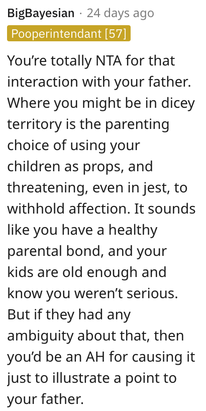 Screen Shot 2023 07 05 at 8.29.56 AM Is This Person Wrong for Embarrassing Their Own Father? Here’s What People Said.