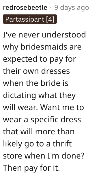 Screen Shot 2023 07 05 at 9.11.14 AM He Said His Wife Couldn’t Be a Bridesmaid. Is He a Jerk?