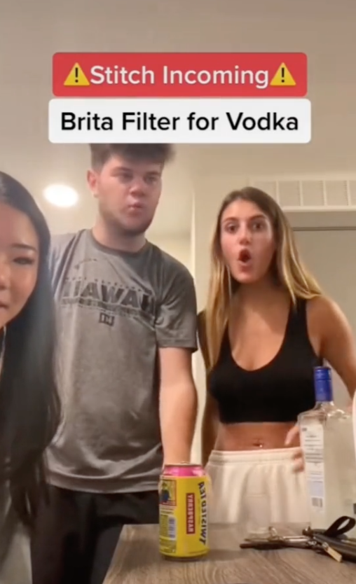 Screen Shot 2023 07 08 at 11.06.16 AM A Man Conducted a Test to See if a Brita Filter Makes Liquor Taste Better