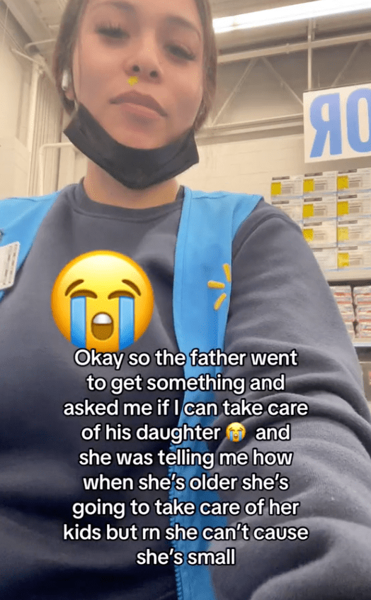Screen Shot 2023 07 08 at 11.40.31 AM Customer Asked a Walmart Employee to Watch His Kid While He Went Back to Get Another Item