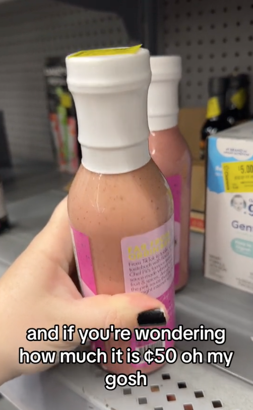 Screen Shot 2023 07 10 at 6.41.56 PM In case everyone was wondering how it’s going... A TikTokker Showed Chef Pii’s Pink Sauce in the Clearance Section of Walmart