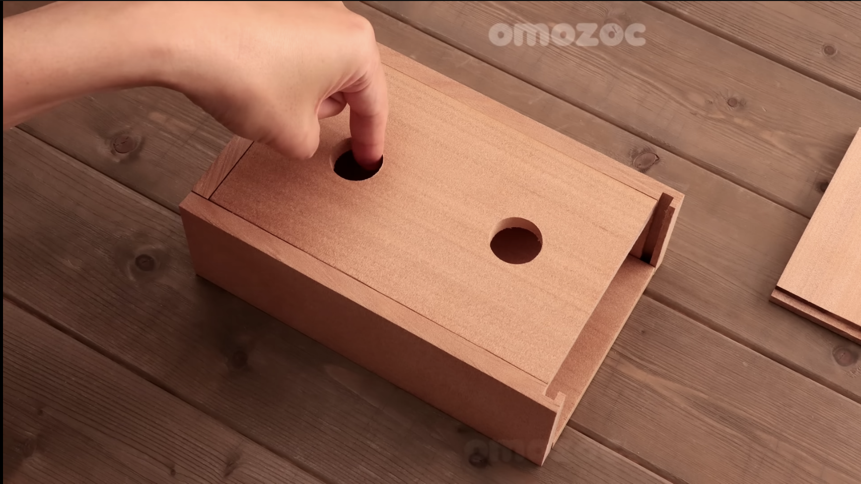 Screen Shot 2023 07 25 at 3.26.43 PM Fascinating Stop Motion Video Shows A Wooden Tissue Box Being Built With No Tools
