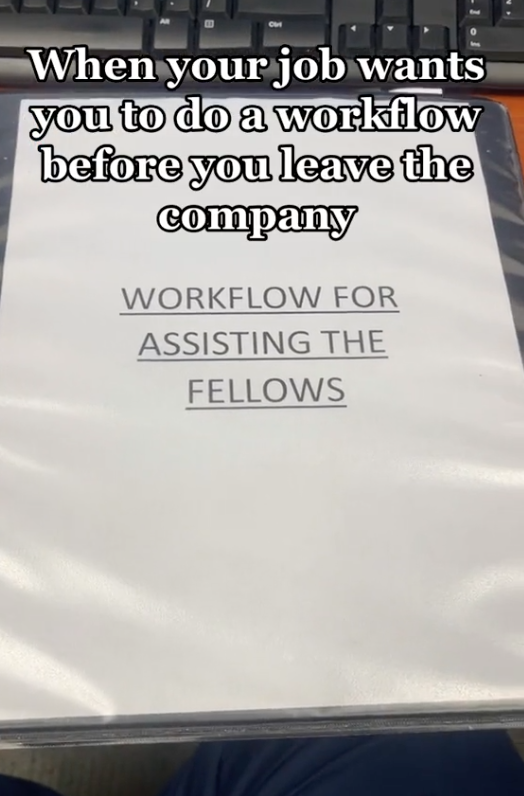 Screen Shot 2023 07 26 at 10.18.20 AM 1 An Employee Was Asked to Create a Workflow Before They Left Their Job So They Created This Hilarious Manual