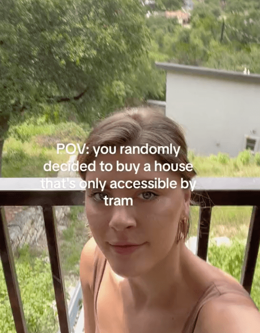Screen Shot 2023 07 31 at 11.52.15 AM Womans TikTok Shows That The House She Just Bought Is Only Accessible by Tram