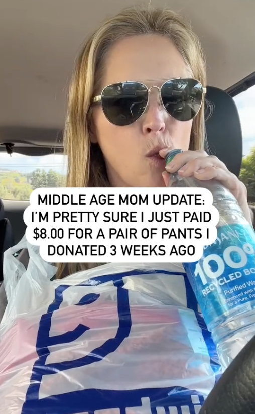 Screen Shot 2023 07 31 at 2.15.58 PM Woman Unwittingly Bought Back the Pants She Had Donated to a Goodwill Store For $8