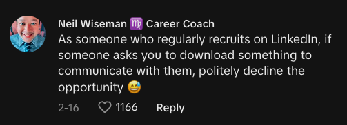 Screenshot 2023 07 27 at 12.33.07 AM Maybe this is the new thing theyre starting to do. Woman Learns The Hard Way That Not All Jobs On LinkedIn Are Legit