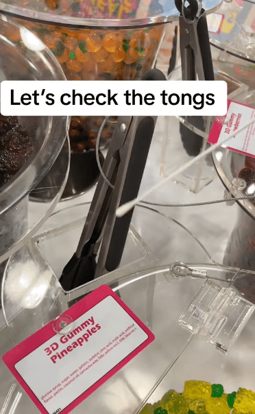 Screenshot 2023 07 29 at 6.09.04 PM How Gross Is The Candy In A Self Serve Store? HowDirtyItIs TikTok Account Swabs The Tongs And Candy To Find Out!