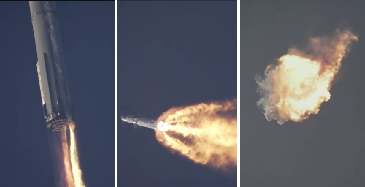SpaceXExplosion How Amazons Tracking Footage Allowed Us To Witness An Up Close Starship Explosion