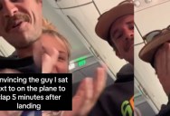 ‘Marry him!’ Two Strangers on an Airplane Pranked Airplane Passengers And TikTok Thinks They Should Start Dating