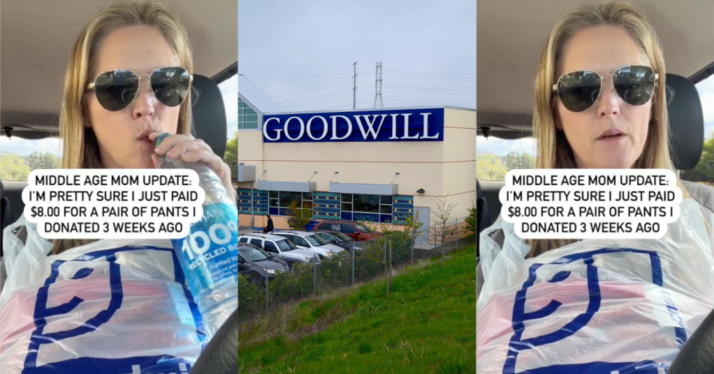 Woman Unwittingly Bought Back the Pants She Had Donated to a Goodwill Store For $8