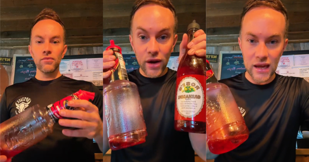 'Mommy and daddy can have this one.' A Bartender Found Out That a Certain Brand of Grenadine Syrup Actually Contains Alcohol