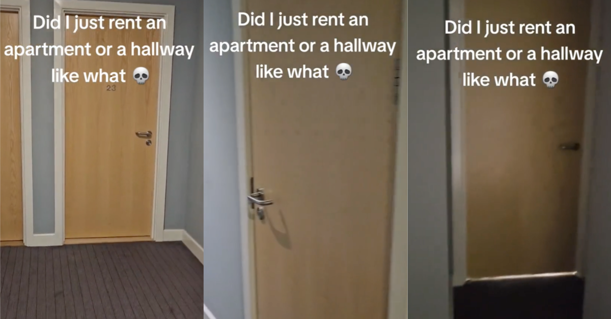 TikTokHallwayApartment Man Shows His Creepy New Apartment is Pretty Much Just Hallways With a Bunch of Doors