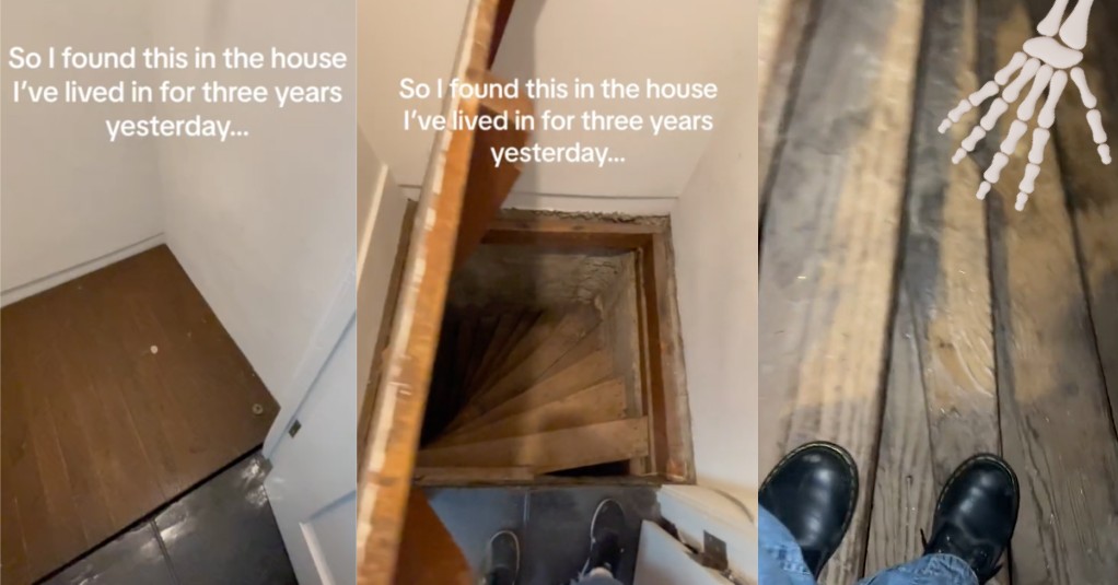 A Woman Found a Hidden Staircase in Her Closet... After Living in a House for Three Years!