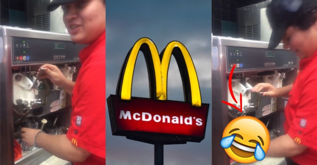 'Since you guys wanna think that we’re lying...' McDonald’s Employee Shows How Disastrous A Broken Ice Cream Machine Can Be