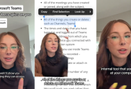 A Woman Talked About What Your Boss Can Actually Access on Microsoft Teams