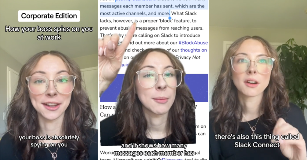 'Your boss is absolutely spying on you.' Employee Reveals That Companies Can Read All Her Slack Messages Including the Private Ones
