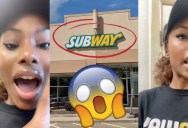 Teenage Subway Employee Claims A Customer Threatened Her Over a Mobile Order
