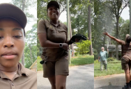 It Was So Hot Outside That a UPS Driver Asked a Customer to Spray Her Down With a Hose