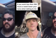 A Man Bragged About How He Works 100 A Week And Shames Those Who Don’t. So The Internet Roasted Him.