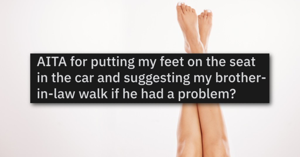 'I refused so he claimed my feet stunk, which was a blatant lie.' Would You Put Your Shoes Back On If Someone Asked You To?