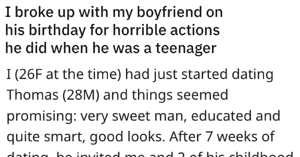She Was Falling In Love Until She Heard Him Bragging About Being A Childhood Bully. The Way She Dumped Him Was Epic.