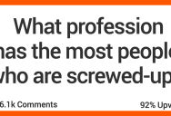 Which Profession Has The Worst People In It? People Shared Their Thoughts.