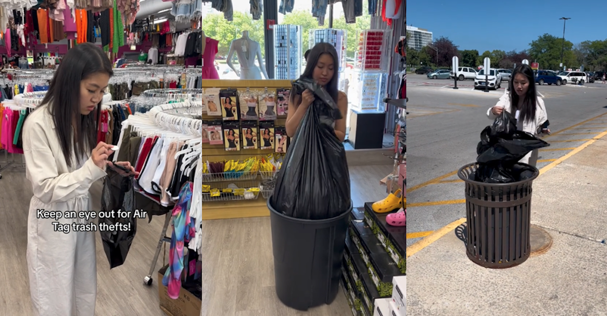 AirTag Shop Hack TikTok Shop Owner Reveals How Thieves Can Use An AirTag Hack To Snag Clothes From The Trash