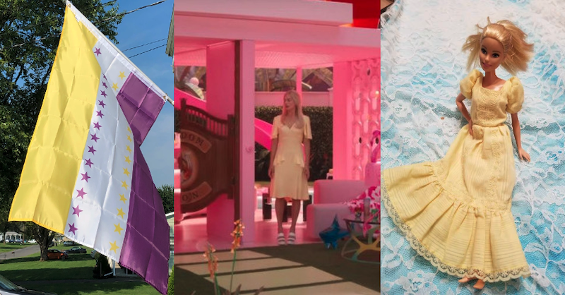 The Hidden Historical Connections Behind Margot Robbie's Yellow Dress in 'Barbie'