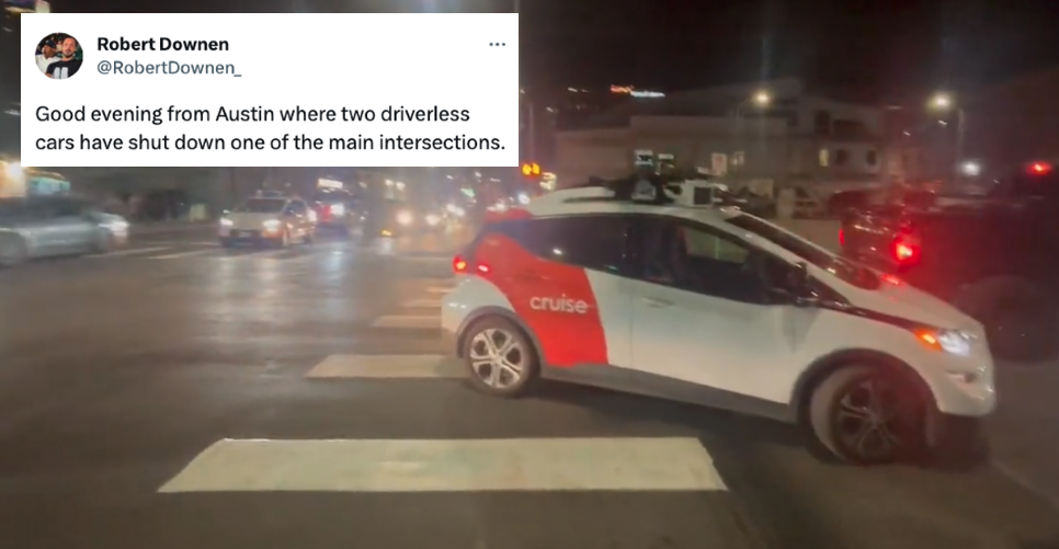 Cruise Cards Block Intersection Two Driverless Vehicles Block A Busy Intersection In One Night. Then It Happened Again Two Days Later.