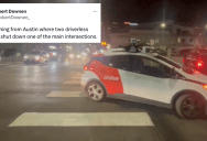 Two Driverless Vehicles Block A Busy Intersection In One Night. Then It Happened Again Two Days Later.