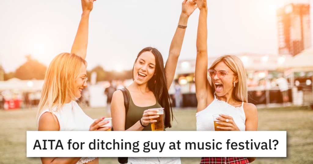 Was It Rude For Her To Ditch The Guy She's Dating At A Festival?
